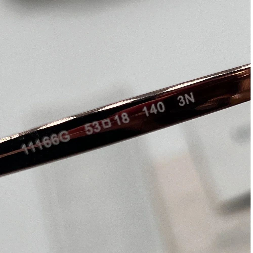 Michael Kors MK 1021 Lon 11166G‎ Rose Gold 53-18-140 3N Sunglasses With Case